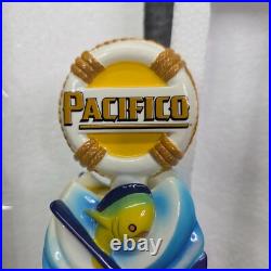 NEW PACIFICO RARE Guy Harvey Swordfish & Life Preserver BEER TAP HANDLE Mancave