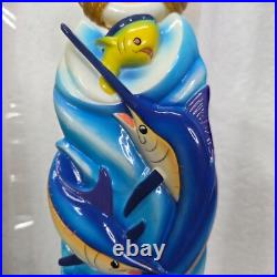 NEW PACIFICO RARE Guy Harvey Swordfish & Life Preserver BEER TAP HANDLE Mancave