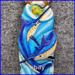 NEW PACIFICO RARE Guy Harvey Swordfish & Life Preserver BEER TAP HANDLE Mancave
