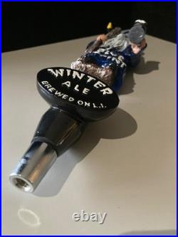 NEW RARE Blue Point Winter Ale Wizard Tall Craft Beer Tap Handle Bar Kegerator
