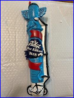 NEW Rare Pabst Blue Ribbon Artist Series Beer Tap Handle Totem Pole