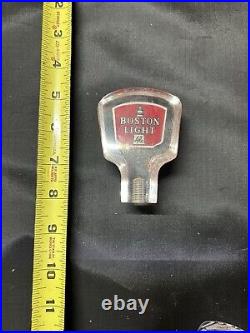 NEW Rare Vintage Antique Boston Light Ale Acrylic Lucite Beer Tap Handle Knob