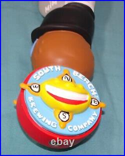 NEW == South Beach Pelican Strawberry Orange Mimosa 12.5 Draft Beer Tap Handle