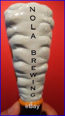 NEWithRARE NOLA BREWING SMOKY MARY TRAIN BEER TAP HANDLE