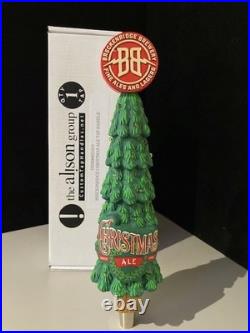 NIB Breckenridge Christmas Ale Motion Light Up Beer Tap Handle Bar Kegerator