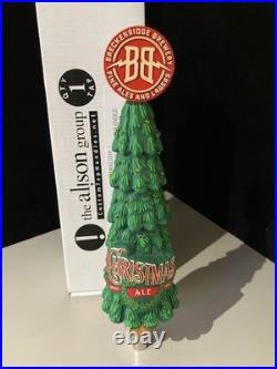 NIB Breckenridge Christmas Ale Motion Light Up Beer Tap Handle Bar Kegerator