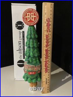 NIB Breckenridge Christmas Ale Motion Light Up Beer Tap Handle Bar Kegerator