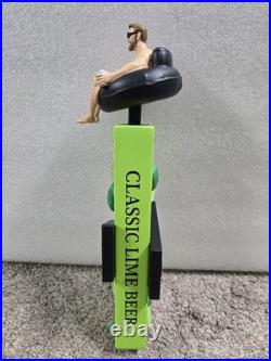 NIB Garage Classic Lime Beer Pool Boy Travis Kelce 10.75 Draft Beer Tap Handle