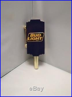 NIB Rare Bud Light Gold Slot Machine Heavy Metal 7.5 Beer Keg Tap Handle