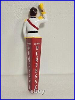 NIB Rare Duquesne Figural Man New 13 Draft Beer Tap Handle