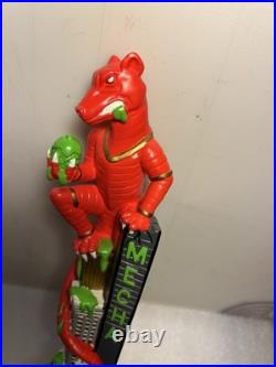 NOLA BREWING RED MECHA VEGETARIAN HOPZILLA MONSTER Draft tap handle LOUISIANA NOLA BREWING RED MECHA VEGETARIAN HOPZILLA MONSTER Draft tap handle LOUISIANA