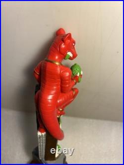 NOLA BREWING RED MECHA VEGETARIAN HOPZILLA MONSTER Draft tap handle LOUISIANA NOLA BREWING RED MECHA VEGETARIAN HOPZILLA MONSTER Draft tap handle LOUISIANA