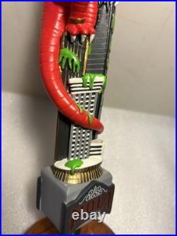NOLA BREWING RED MECHA VEGETARIAN HOPZILLA MONSTER Draft tap handle LOUISIANA NOLA BREWING RED MECHA VEGETARIAN HOPZILLA MONSTER Draft tap handle LOUISIANA
