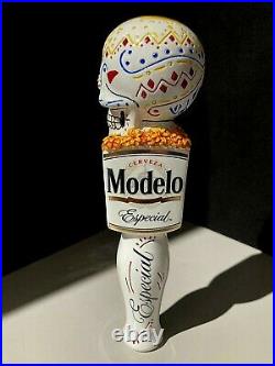 New 7 Modelo Especial Sugar Skull Beer Tap Handle For Bar Kegerator Lot