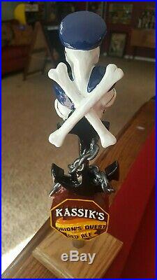 New And Rare Kassiks Brewing Orion's Quest Red Ale Beer Tap Handle