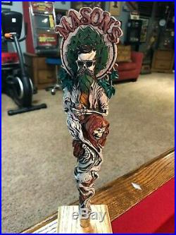 New And Rare Mason's Brewery Beer Tap Handle