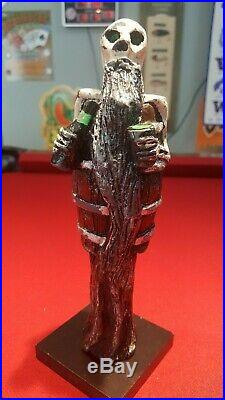 New And Rare Toxic Brew Co. Drunk Skeleton In Barrell Beer Tap Handle