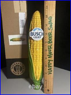 New Busch Light Corn Husk For The Farmers Craft Beer Tap Handle Bar Lot