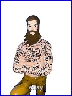 New Charlie Wells Dry Hopped Lager tap handle Bedford ENGLAND 11.25 Rare