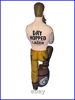 New Charlie Wells Dry Hopped Lager tap handle Bedford ENGLAND 11.25 Rare