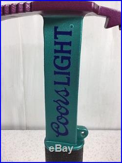 New Coors Light Ice Axe Pic Vintage Beer Tap Handle Knob Rare Man Cave Brew