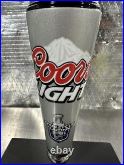 New Coors Light Stanley Cup Playoffs Beer Tap Handle NHL Hockey Lord Stanley