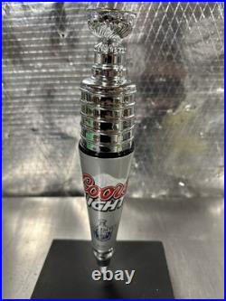 New Coors Light Stanley Cup Playoffs Beer Tap Handle NHL Hockey Lord Stanley