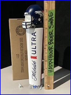 New Denver Broncos Football Michelob Ultra Short Beer Tap Handle Topper Lot