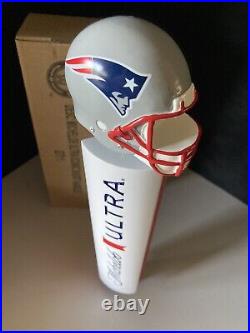 New England Patriots Football Michelob Ultra Short Beer Tap Handle