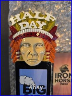 New Half Day Brewing Tap Handle Indian Totem Pole Black Eye Balls With5 Tap Magnet