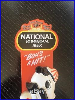 New In Box Natty Boh Orioles Baseball Figural Tap Handle NEW in box 12 Tall