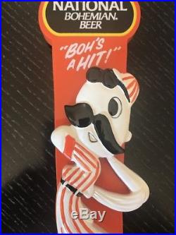 New In Box Natty Boh Orioles Baseball Figural Tap Handle NEW in box 12 Tall