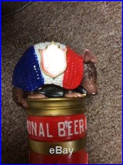 New Lone Star Beer Tap Handle With Armadilla