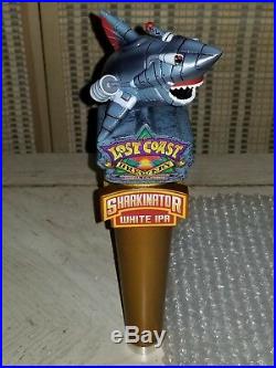 New! Lost Coast Brewery Sharkinator White IPA Beer Tap Handle FREE SHIPPING