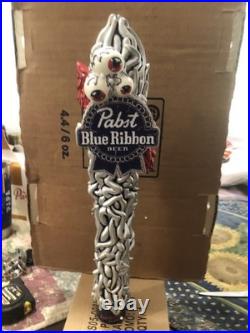 New Pabst Eyeballs? 12Tall Tap Handle Slight Damage To Box And Packaging
