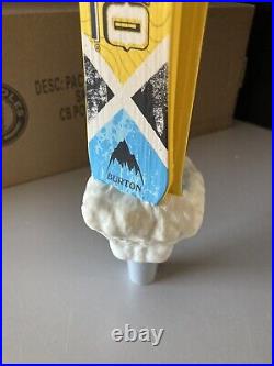 New Pacifico Burton Snowboard Cerveza Beer Tap Handle Bar /Kegerator Lot D-1