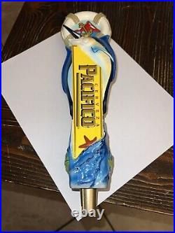 New Pacifico Cerveza Marlin Short Beer Tap Handle 12 Tall Bar Pub Man Cave Rare