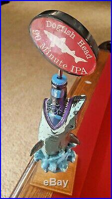 New & Rare Dogfish Head Brewery Shark Beer Tap Handle