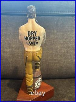 New Rarecharlie Wellsdry Hopped Lager Tattooed Lumberjack Tap Handle/england