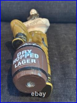 New Rarecharlie Wellsdry Hopped Lager Tattooed Lumberjack Tap Handle/england