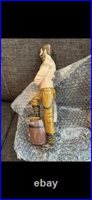 New Rarecharlie Wellsdry Hopped Lager Tattooed Lumberjack Tap Handle/england