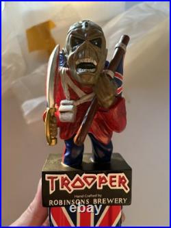 New Robinson Brewery Brewing Iron Maiden Trooper Draft Tap Handle