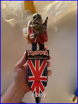 New Robinson Brewery Brewing Iron Maiden Trooper Draft Tap Handle