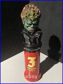 New Three 3 Floyds Brewing Beer Tap Handle Lot