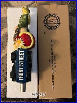 New in Box Front Street Brewing Cherry Bomb Tap Handle