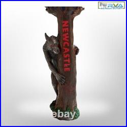 Newcastle Werewolf Blood Red Ale (tall) Beer Tap Handle