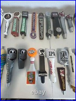 Nice lots of 40 Beer Tap Handles Modelo, Corona, Stella, Budweiser and more