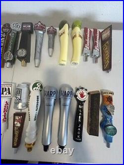 Nice lots of 40 Beer Tap Handles Modelo, Corona, Stella, Budweiser and more