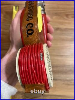North Country Beer Tap Handle Knob Keg Bar Draft Top Brewing Co Firehouse Red
