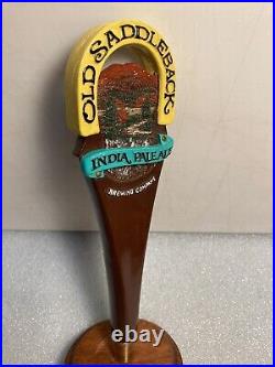 OLD SADDLEBACK BREWING INDIA PALE ALE SCENIC Draft Beer Tap Handle. NEW YORK OLD SADDLEBACK BREWING INDIA PALE ALE SCENIC Draft Beer Tap Handle. NEW YORK
